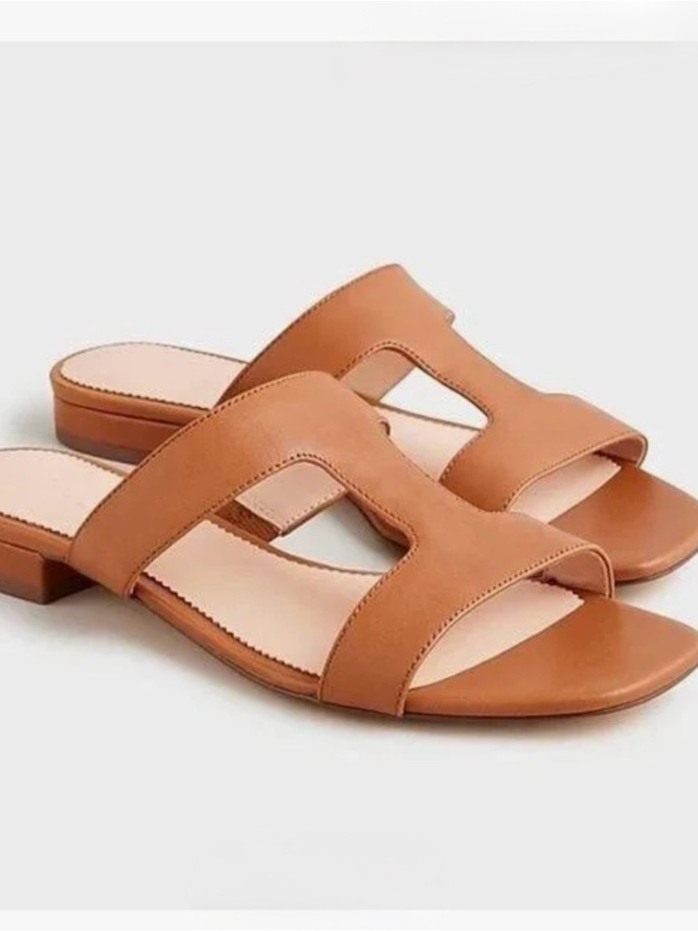 J.Crew Hazel Leather Cut Out Sandals Size 8